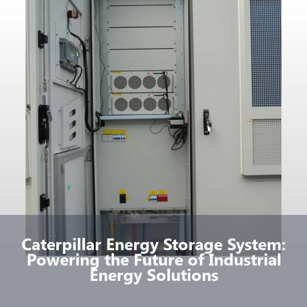 Caterpillar Energy Storage System: Powering the Future of Industrial Energy Solutions